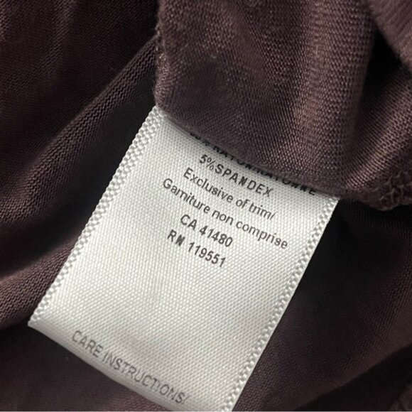 Gentle Fawn Soft Jersey Pocket T-Shirt Dress Mauve XS - Picture 7 of 8